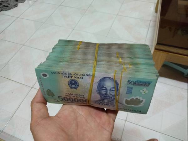 Ảnh cọc tiền 500K đẹp