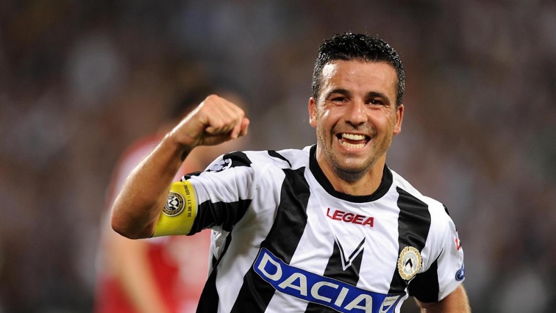 Cầu thủ Antonio Di Natale - Hoàng tử với sự nghiệp đáng nể